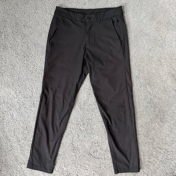 lululemon athletica Other - Lululemon Commission Pant Slim in Men's Size 30 - Black Warpstreme Fabric - VGUC